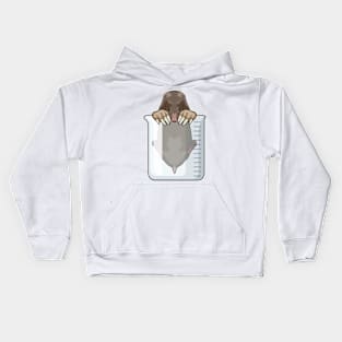 Mole with Measuring cup Kids Hoodie